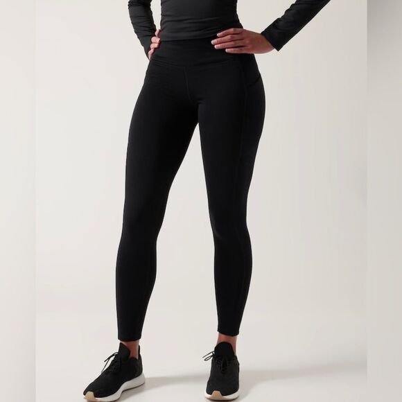 Athleta Pants - NWT Athleta Altitude Black Tight in Polartec Powerstretch size 1X